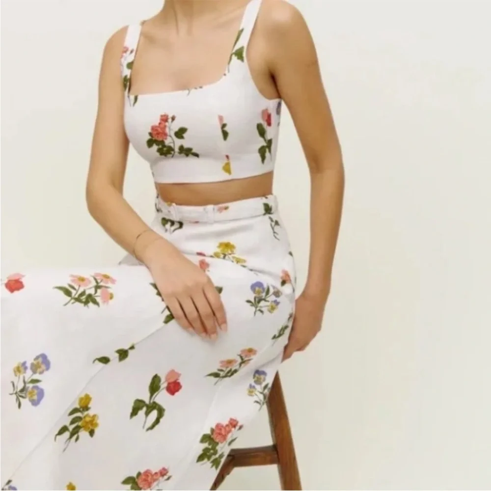 Reformation Cole two piece set - Picture 3 of 5